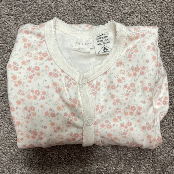 Jamie Kay Primrose Floral Button Footed Sleeper - Picture 1 of 12